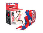RockTape Кинезиотейп Design / 5см х 5м / Американский флаг