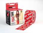 RockTape Кинезиотейп H2O / 5см х 5м / Красный логотип