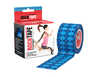 RockTape Кинезиотейп Design / 5см х 5м / Синий узор