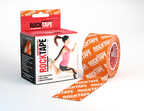 RockTape Кинезиотейп Classic / 5см х 5м / Оранжевый логотип