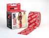 RockTape Кинезиотейп H2O / 5см х 5м / Красный логотип