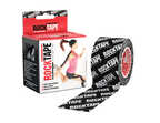 RockTape Кинезиотейп Classic / 5см х 5м / Черный логотип